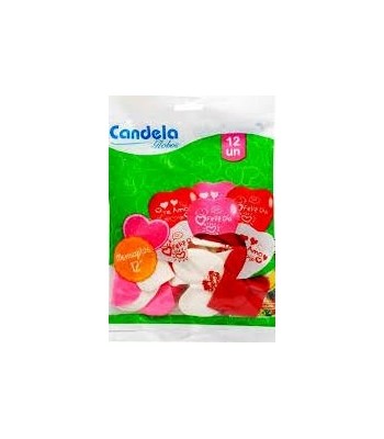 GLOBOS CANDELA 12" COLOR...